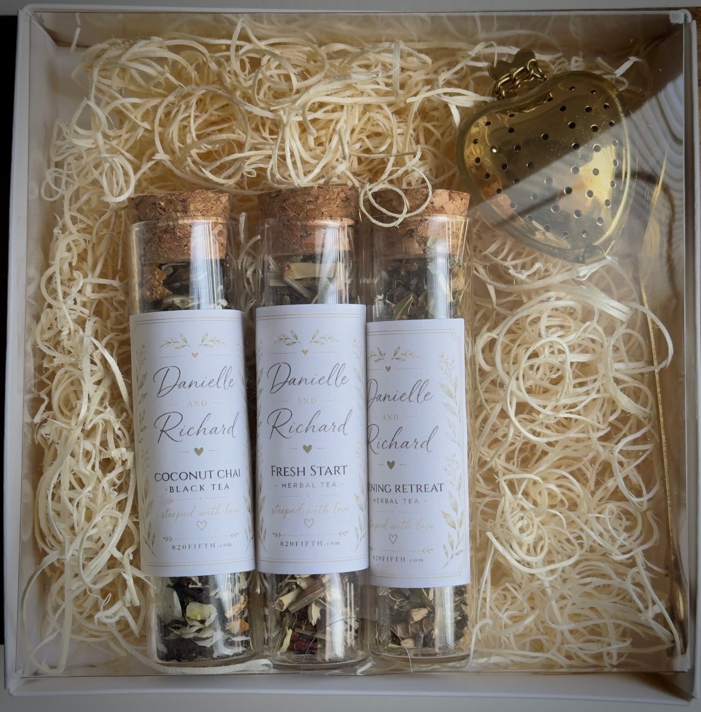 The Luxe Guest Tea Favor