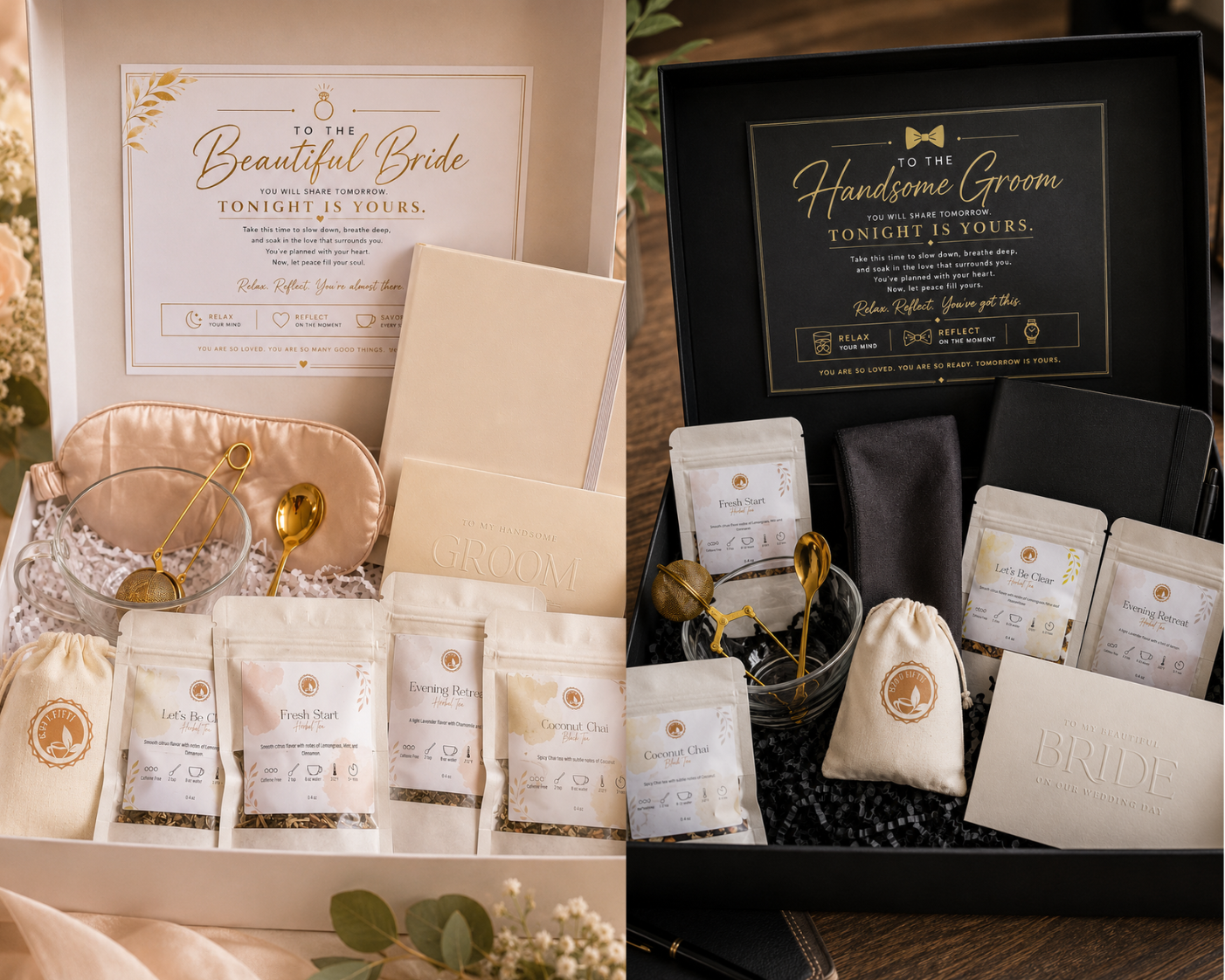 Bride & Groom Wedding Eve Collection