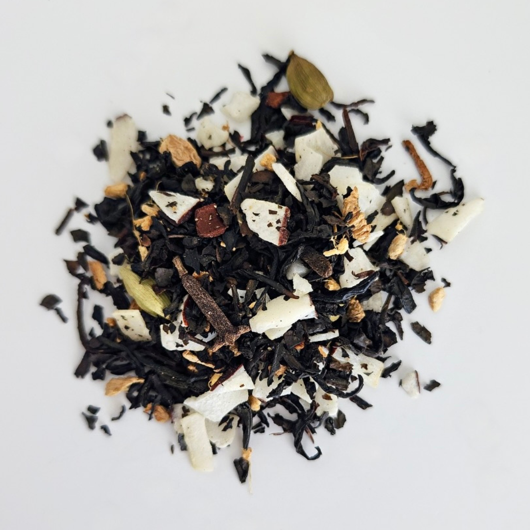 Coconut Chai | Black Tea Close Up